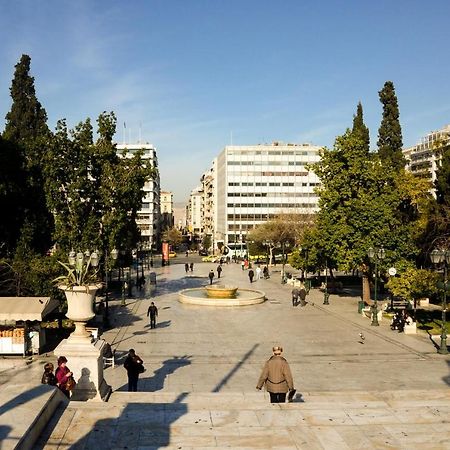 Athens Stylish Studio In Front Of Syntagma Metro Stop For 2 Exterior foto